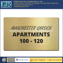 Custom high precision brass engraving plates